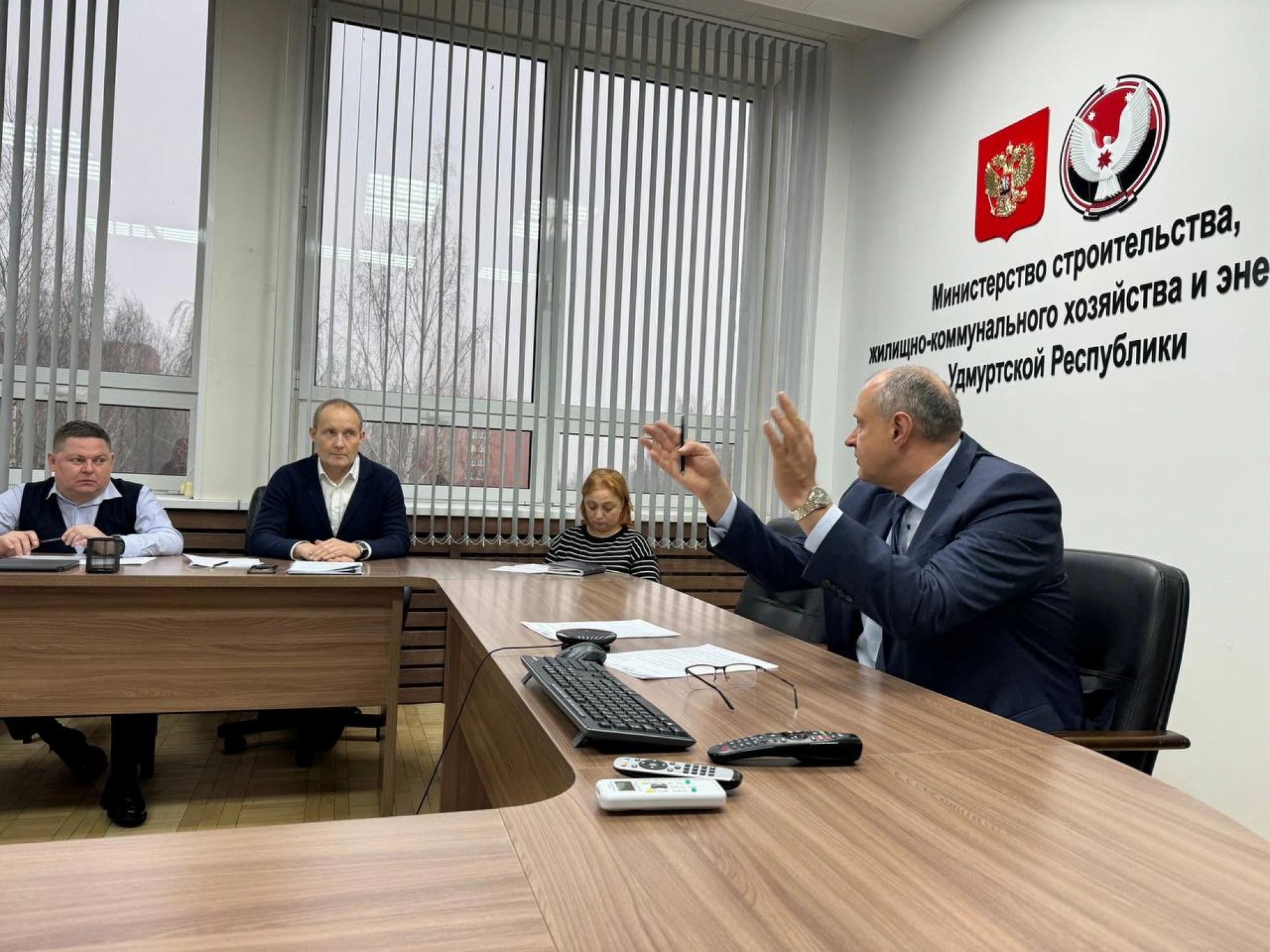 О встрече комитета с министром Барановым М.Н.